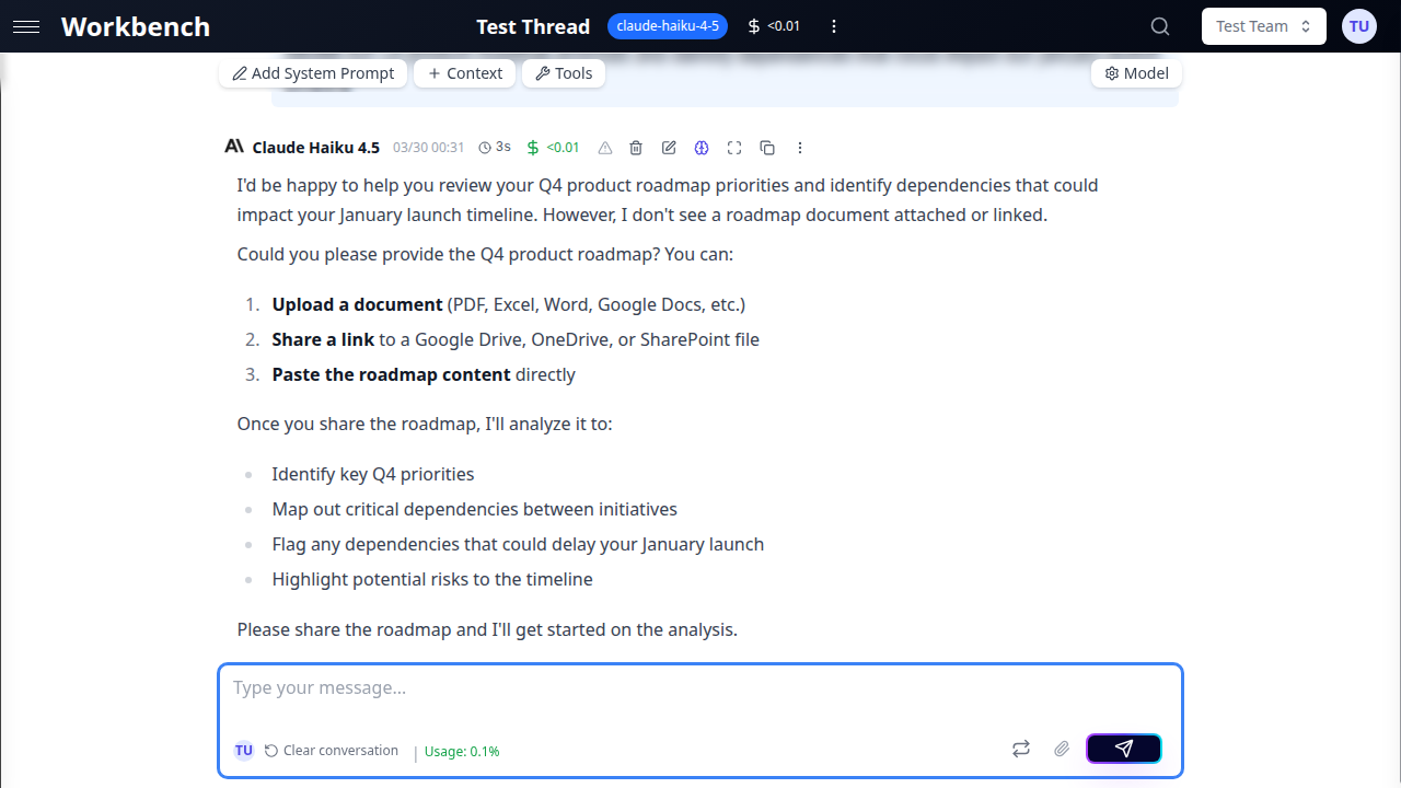 Indicateurs de présence
